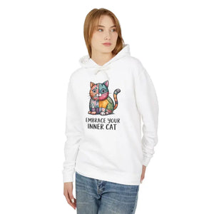 Cat Snuggle Hoodie - Oeko-tex Certified Low-impact Dyes - Dipaliz - Hoodies