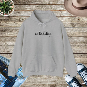Soft Heather Bad Days Hoodie - Morning Mantra - Dipaliz - Hoodies - m