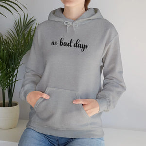 Soft Heather Bad Days Hoodie - Morning Mantra - Dipaliz - Hoodies - m