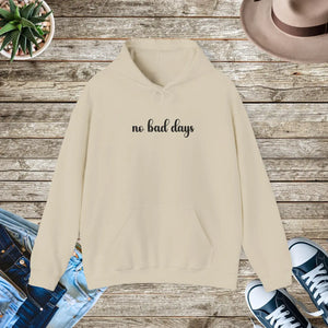 Soft Heather Bad Days Hoodie - Morning Mantra - Dipaliz - Hoodies - m
