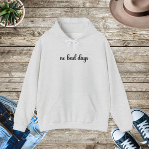 Soft Heather Bad Days Hoodie - Morning Mantra - Dipaliz - Hoodies - m