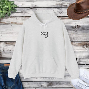 Premium Comfort Cozy Word Hoodie - Embroidered Dipaliz - Hoodies - s