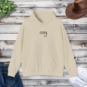 Premium Comfort Cozy Word Hoodie - Embroidered Dipaliz - Hoodies - s