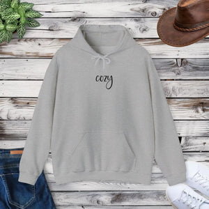 Premium Comfort Cozy Word Hoodie - Embroidered Dipaliz - Hoodies - s