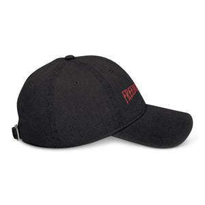 Embroidered Denim Hat - Dad Energy Everyday Wear - Dipaliz - Baseball Caps