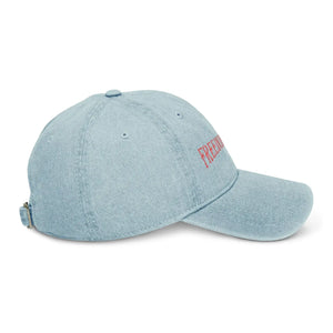 Embroidered Denim Hat - Dad Energy Everyday Wear - Dipaliz - Baseball Caps