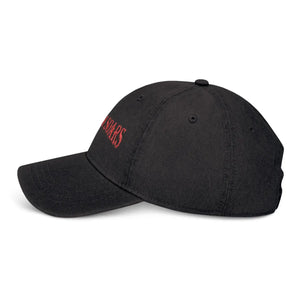 Embroidered Denim Hat - Dad Energy Everyday Wear - Dipaliz - Baseball Caps