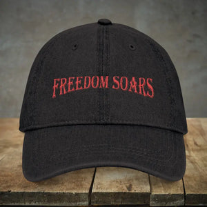 Embroidery Denim Hat Dad Energy Everyday Wear Dipaliz - one Size / Black - Baseball Caps