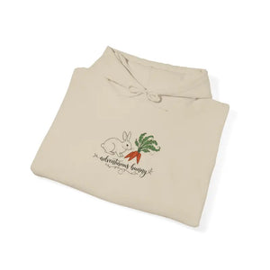 Embroidered Easter Hoodie Adventurous Bunny Cute Festive - Dipaliz - Gifts Online