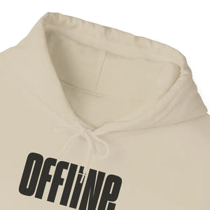 Minimalist Offline Hoodie Embroidered Digital Detox - Dipaliz - Hoodies - s