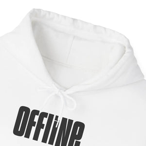 Minimalist Offline Hoodie Embroidered Digital Detox - Dipaliz - Hoodies - s