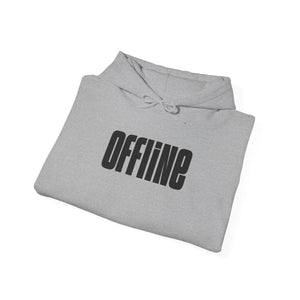 Minimalist Offline Hoodie Embroidered Digital Detox - Dipaliz - Hoodies - s