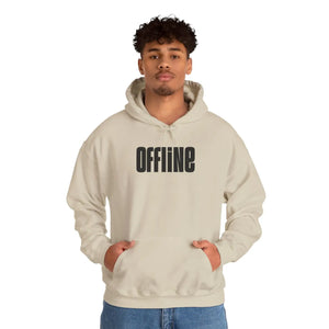 Minimalist Offline Hoodie Embroidered Digital Detox - Dipaliz - Hoodies - s