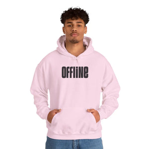 Minimalist Offline Hoodie Embroidered Digital Detox - Dipaliz - Hoodies - s