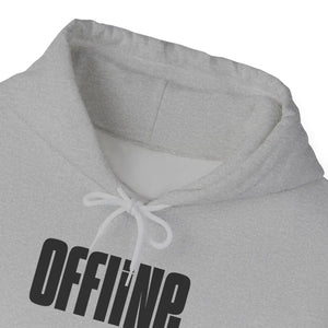 Minimalist Offline Hoodie Embroidered Digital Detox - Dipaliz - Hoodies - s