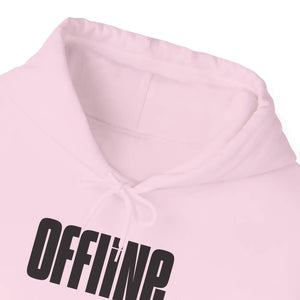Minimalist Offline Hoodie Embroidered Digital Detox - Dipaliz - Hoodies - s