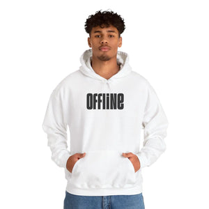 Minimalist Offline Hoodie Embroidered Digital Detox - Dipaliz - Hoodies - s
