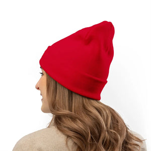 Custom Gothic Script Knit Hat - Personalized Beanie - Dipaliz - Beanies
