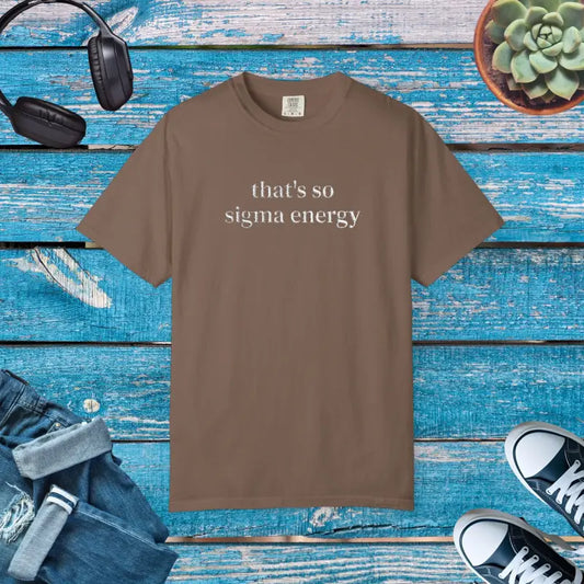 Sigma Energy T-shirt - Vibrant Hues Pop | Dipaliz - Espresso / s - T-shirts