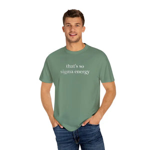 Sigma Energy T-shirt - Trendy Statement Tee - Dipaliz - T-shirts