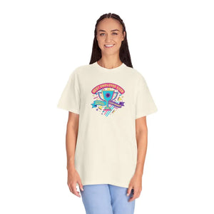 Retro Colorful Award Tee - Employee of the Month Trophy - Dipaliz - T-shirt