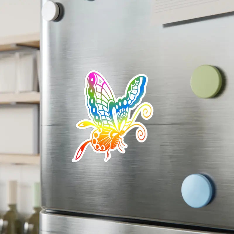 Enchanting Butterfly Kiss Cut Vinyl Stickers for your Space - 8’’ x 10’’ / Kiss-cut / Satin Paper Products