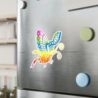 Enchanting Butterfly Kiss Cut Vinyl Stickers for your Space - 8’’ x 10’’ / Kiss-cut / Satin Paper Products