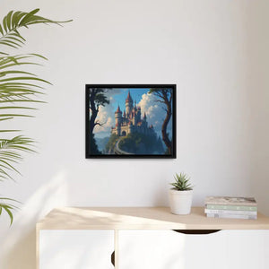 Stunning Canvas Wraps Enchanting Castle Fantasy Wall Art - Dipaliz - Prints