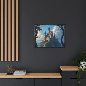 Stunning Canvas Wraps Enchanting Castle Fantasy Wall Art - Dipaliz - Prints