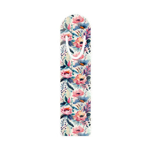 Floral Aluminum Bookmark - Elegant Literary Escape for Book Enthusiasts - Dipaliz - one Size / White - Bookmarks