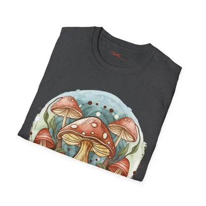 Discover the Enchanting Forest Fungi Softstyle T-shirt - T-shirt