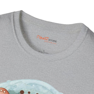 Enchanting Forest Fungi Softstyle t Shirt - Woodland Cotton - Dipaliz - T-shirts