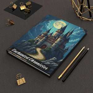 Enchanting Hardcover Journal Mystical Castle Design by Dipaliz - Journals