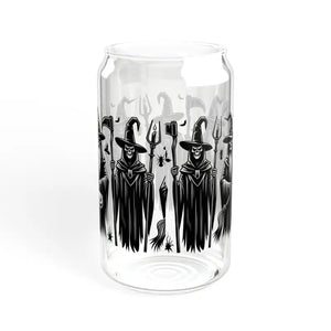 Enchanting Warlock Sipper Glass with Gasket-push Bamboo Lid - Dipaliz - Tumblers