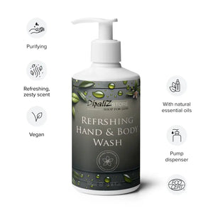 Citrus Burst Body Wash - Tropical Energizing Formula - Dipaliz