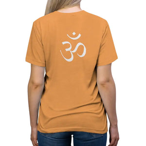 Energy-boosting Gayatri Mantra Triblend Tee - Dipaliz - T-shirts