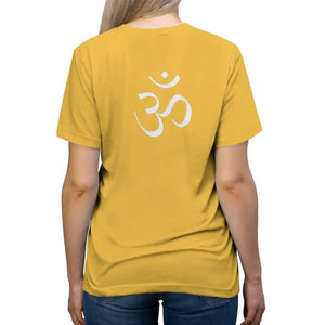 Energy-boosting Gayatri Mantra Triblend Tee - Dipaliz - T-shirts