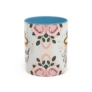 Vibrant Engagement Announcement Coffee Mug - Celebrate Love - Dipaliz - Mugs