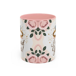 Vibrant Engagement Announcement Coffee Mug - Celebrate Love - Dipaliz - Mugs