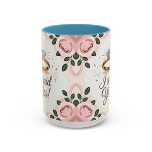 Vibrant Engagement Announcement Coffee Mug - Celebrate Love - Dipaliz - Mugs