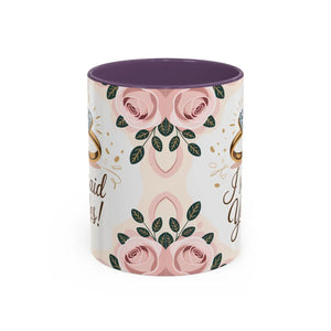 Vibrant Engagement Announcement Coffee Mug - Celebrate Love - Dipaliz - Mugs