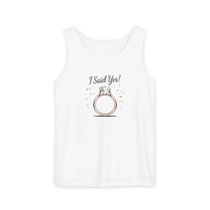 Bridal Party Tank - Engagement Celebration Style - Dipaliz - White / Xs - Tops