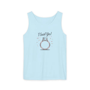 Bridal Party Tank - Engagement Celebration Cotton - Dipaliz - Tops - Xs
