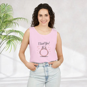 Bridal Party Tank - Engagement Celebration Cotton - Dipaliz - Tops - Xs