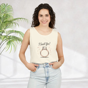 Bridal Party Tank - Engagement Celebration Cotton - Dipaliz - Tops - Xs
