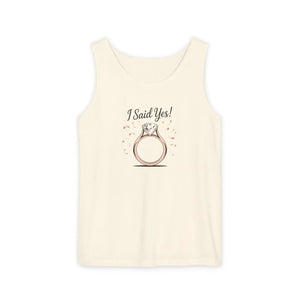 Bridal Party Tank - Engagement Celebration Cotton - Dipaliz - Tops - Xs