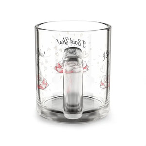 Sparkling Engagement Glass Mug - Celebrate Love - Dipaliz - 10oz - Mugs