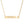 Personalized Cutout Heart Bar Necklace - Steel - Dipaliz - Necklaces