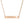 Personalized Cutout Heart Bar Necklace - Steel - Dipaliz - Necklaces