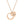 Accessories - Engravable Heart Cutout Necklace - Birthday Gift - Dipaliz one Size / 18k Rose Gold Pvd Coating